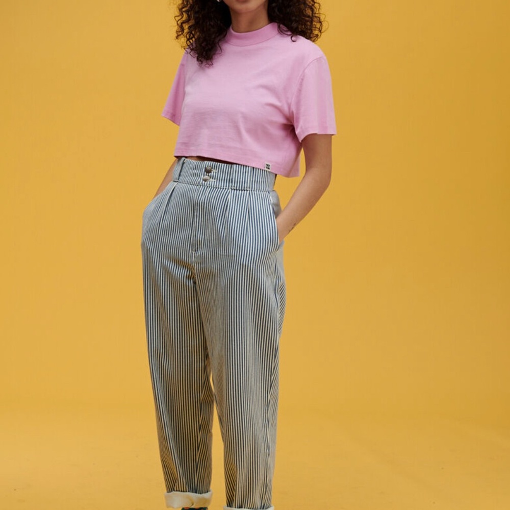Lucy & Yak Addison Striped Trousers